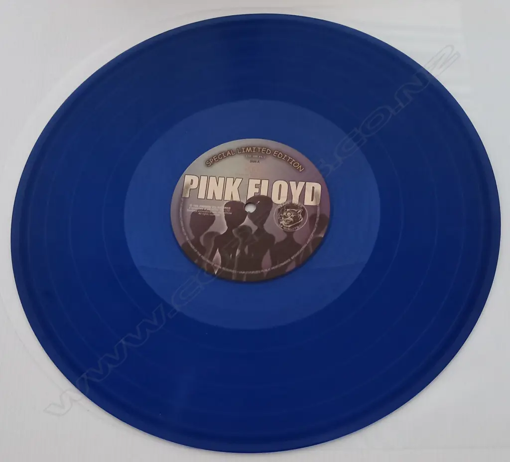 Pink Floyd, The Stranger The Audience, (Blue Vinyl) Image 1++